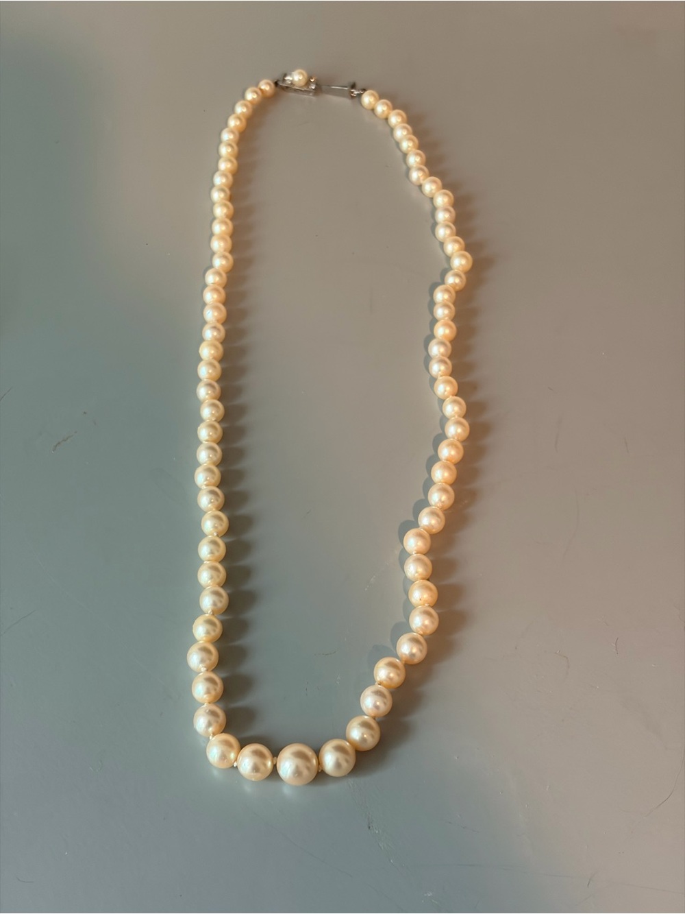 Classic Ivory Real Pearl Necklace - Women Jewelry